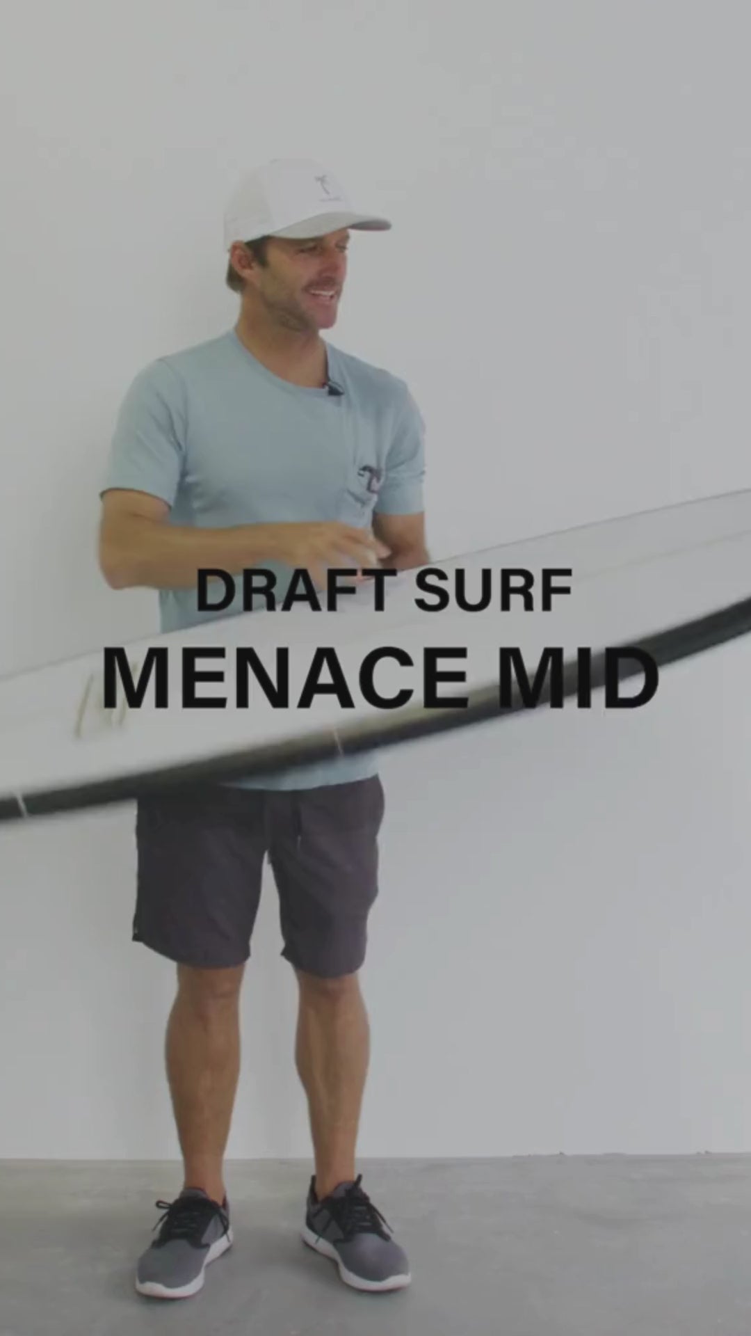 Menace Mid Cruiser Surfboard – Draft Surf